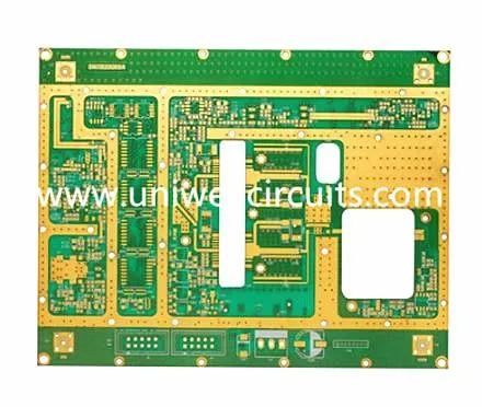 10L ENIG nagyfrekvenciás PCB
