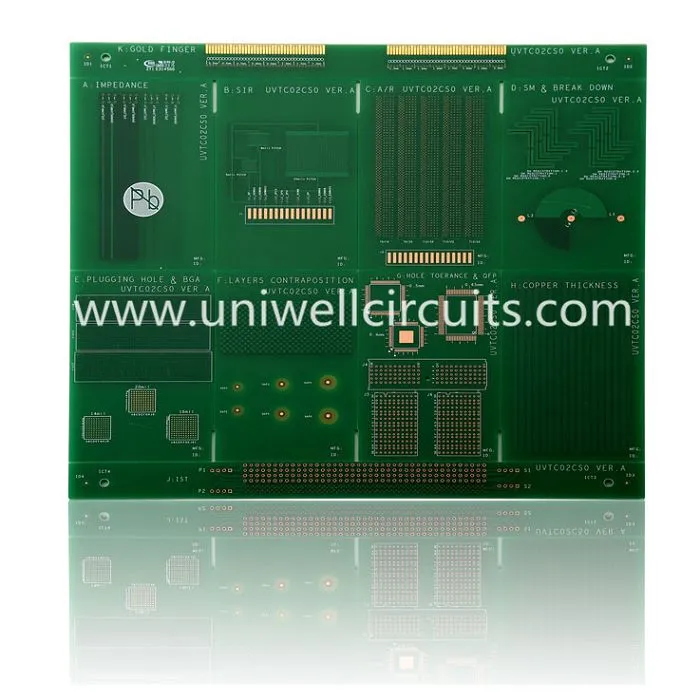 18L Merülési arany magas TG FR4 PCB