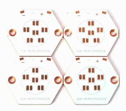 Egyoldalas réz alapú PCB